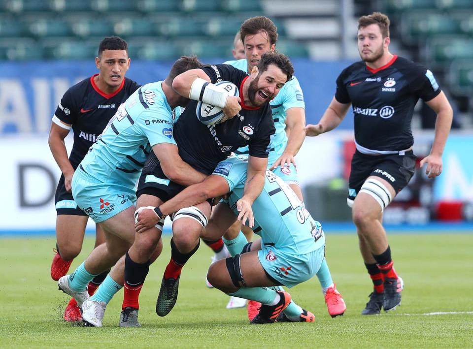 Calum Clark played for Sarries and was also their head of psychological performance (Getty Images)