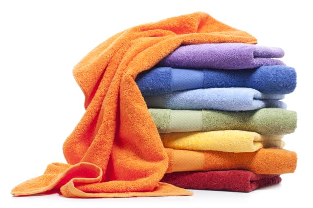 Colorful towels