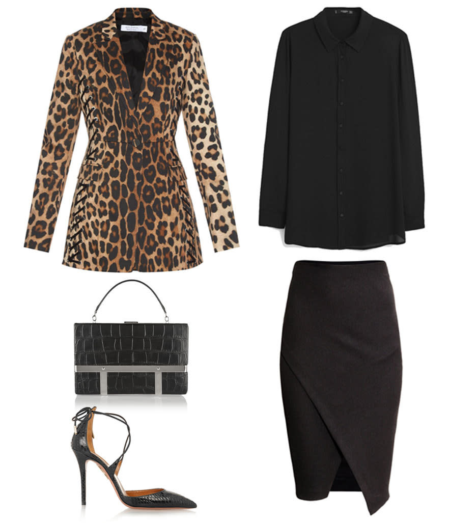 The Leopard print coat: Girl Boss Edition