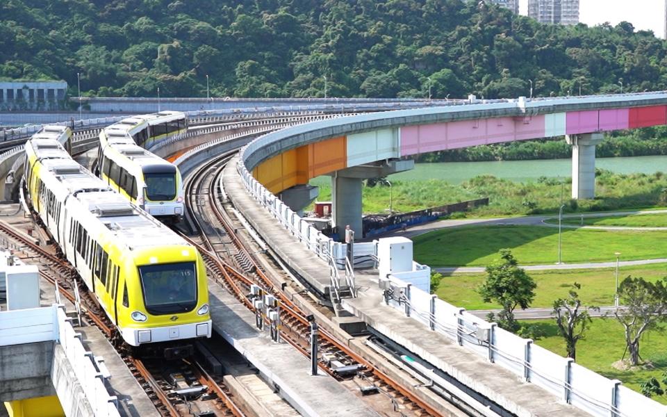 新北捷運兩線輕軌恢復正常營運 環狀線採部份區段單線雙向營運/圖由新北捷運工程局提供