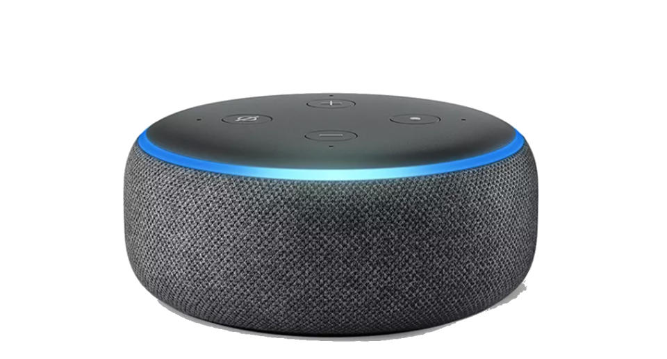 Amazon's Echo Dot is worth £39.99.