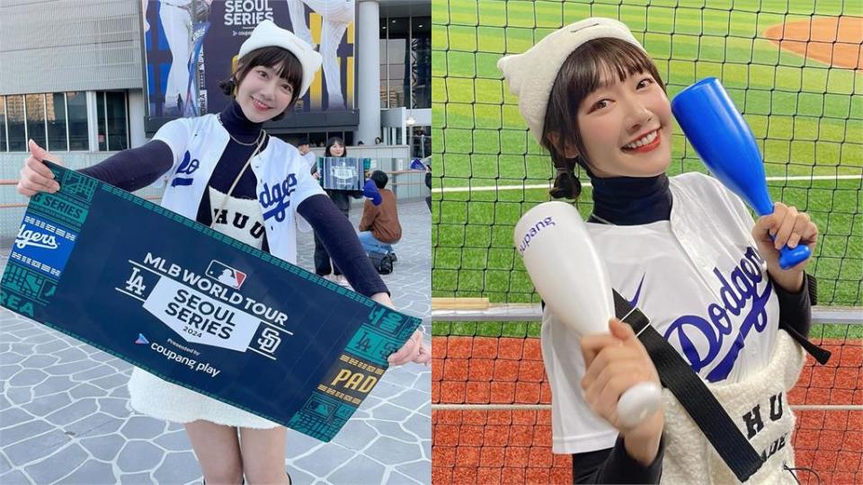 比韓風應援還頂！「台灣4仙女｣降臨MLB開幕賽　轉播飄香網沒了：啊斯