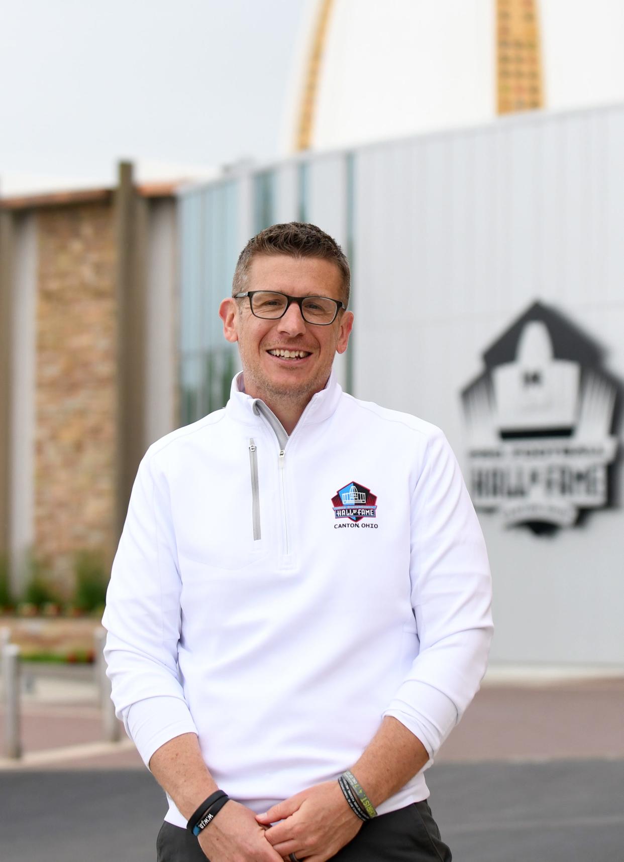 Jerry Csaki serves as director of youth and education at the Pro Football Hall of Fame in Canton. He has worked at the Hall for more than 20 years.