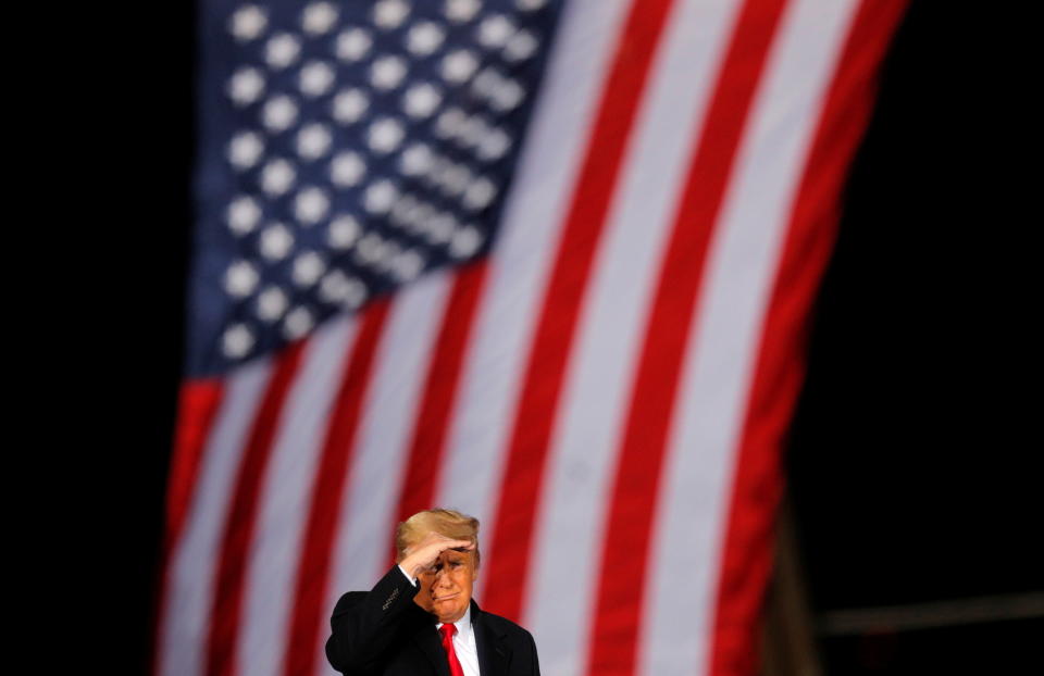 Donald Trump hat in einem Telefonat mit dem Wahlleiter des US-Bundesstaates Georgia gefordert, Stimmen für ihn "zu finden". Foto: REUTERS / Brian Snyder