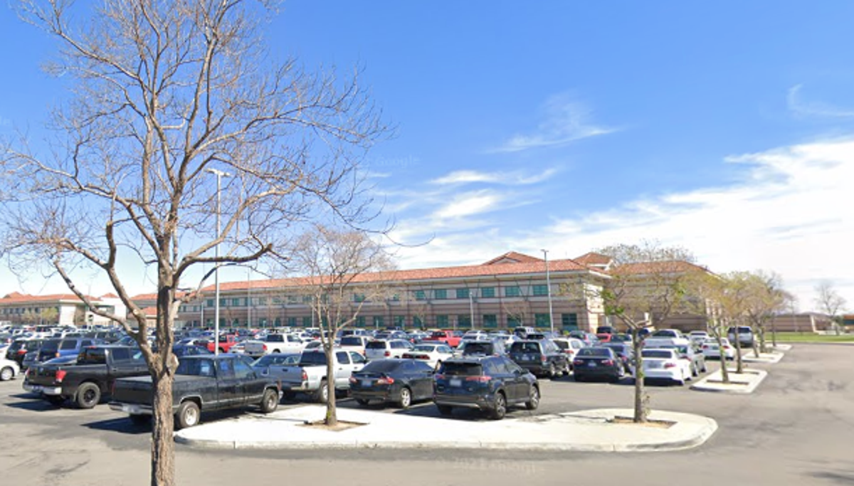 Roosevelt High School, where the alleged antisemitic incident happened (Google Maps)