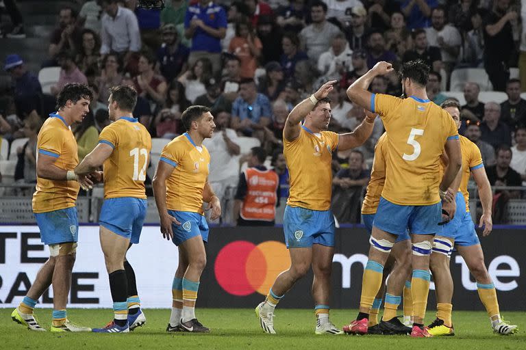 Un puñado de jugadores del seleccionado uruguayo de rugby que mostró una gran evolución en la competencia de Francia 2023