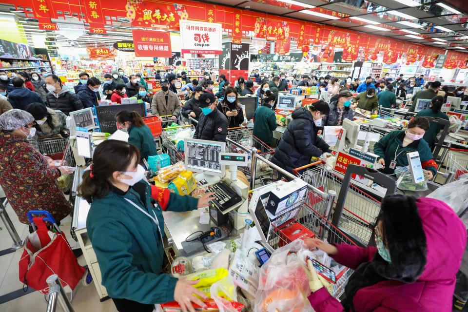 Supermarket Wuhan