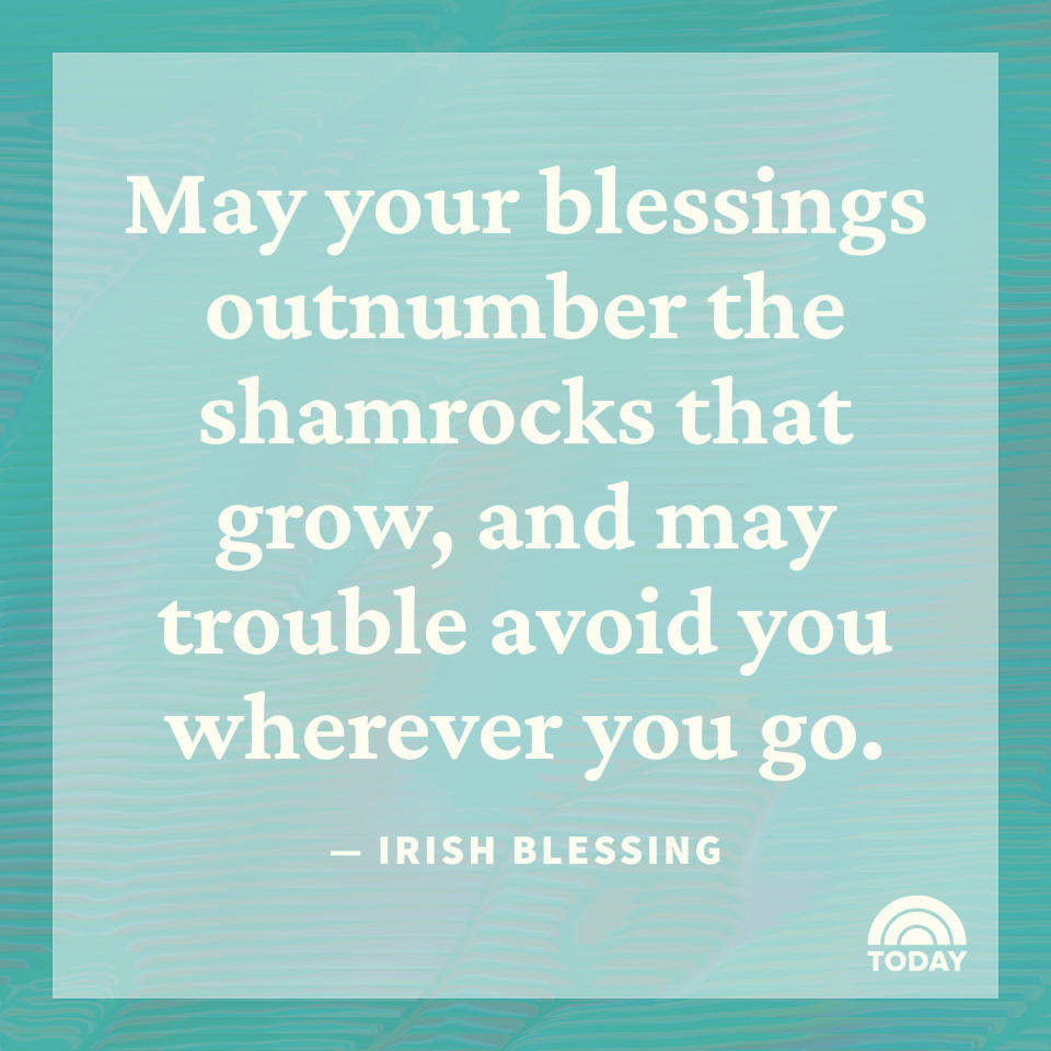 Irish blessings