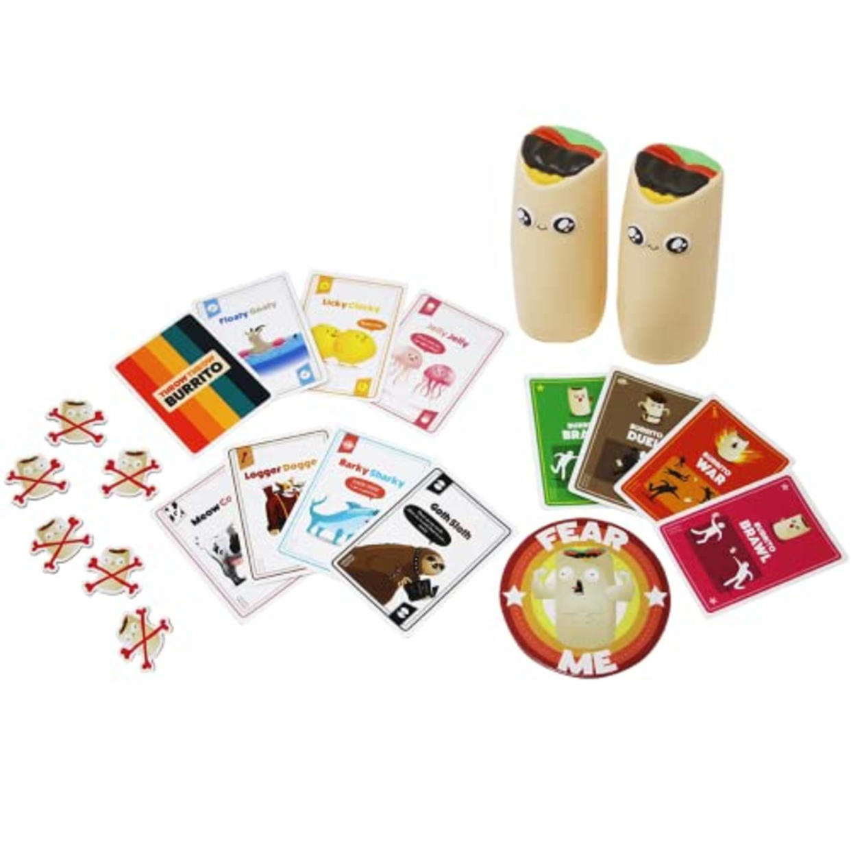 Throw Throw Burrito by Exploding Kittens - A Dodgeball Card Game - Family-Friendly Party Games - for Adults, Teens & Kids - 2-6 Players (AMAZON)