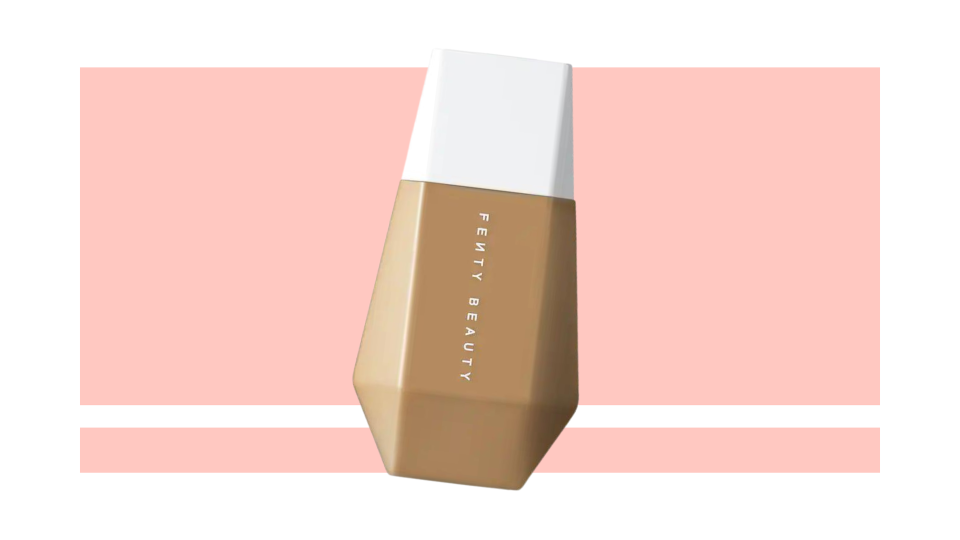 Consider trying the Fenty Beauty Eaze Drop Blurring Skin Tint to mask blemishes.