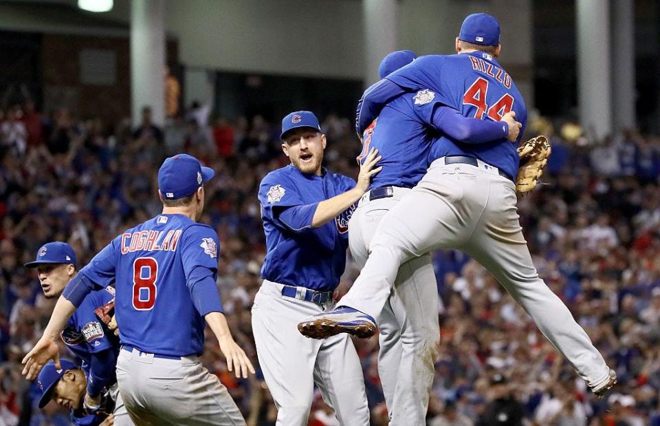 Chicago Cubs win world series