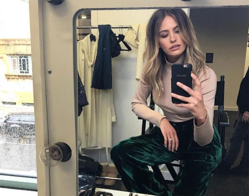 Jesinta will walk in the David Jones runway show. Image: Instagram