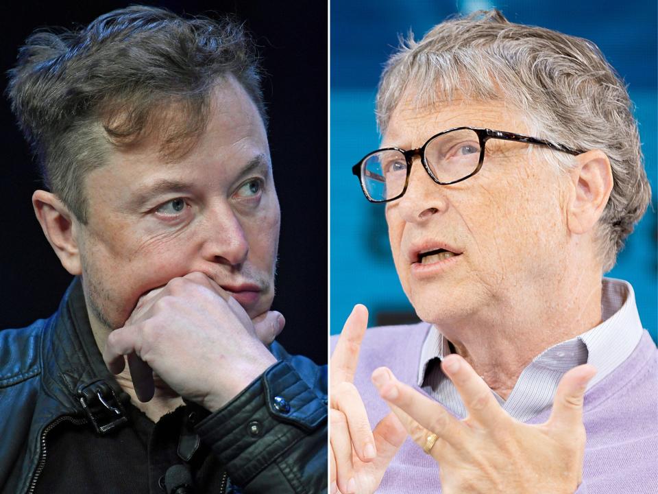 Bill Gates said he'd rather fund vaccines to 'save lives' than go to Mars,  but he thinks someday Elon Musk will be a 'great philanthropist'
