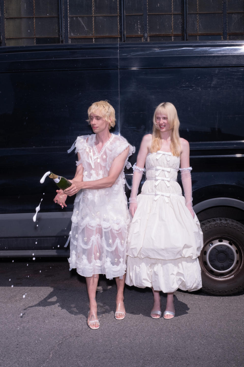 Looks from Ssense Bridal 2.0 Capsule Collection