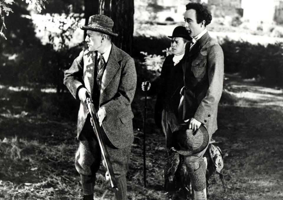 ‘Kind Hearts and Coronets’ (1949) is often regarded as Guinness’s greatest achievement on screen. He played multiple different members of the aristocratic D’Ascoyne familyRex Features