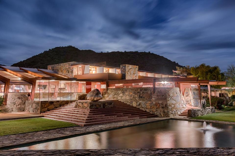 Taliesin is Wright's own estate (Andrew Pielage)