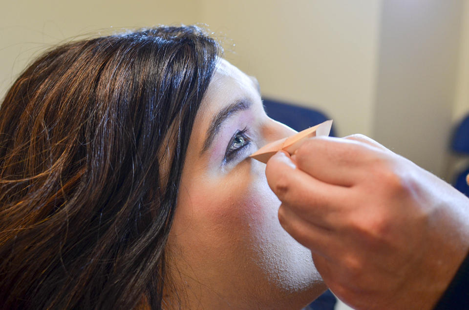 Makeup lessons that showcase natural beauty is key at the Trans Beauty Clinic. (Photo: Anne Kristoff for Yahoo Lifestyle)