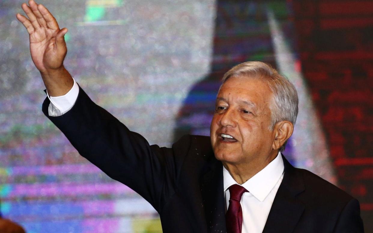 Andres Manuel Lopez Obrador, friend of Jeremy Corbyn and veteran Left winger, will be sworn in as Mexico's president on Saturday - REUTERS
