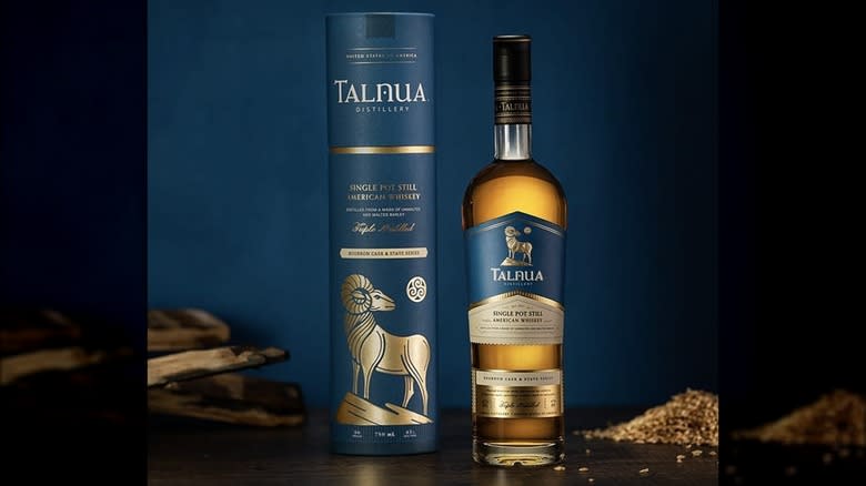 Talnua whiskey bottle