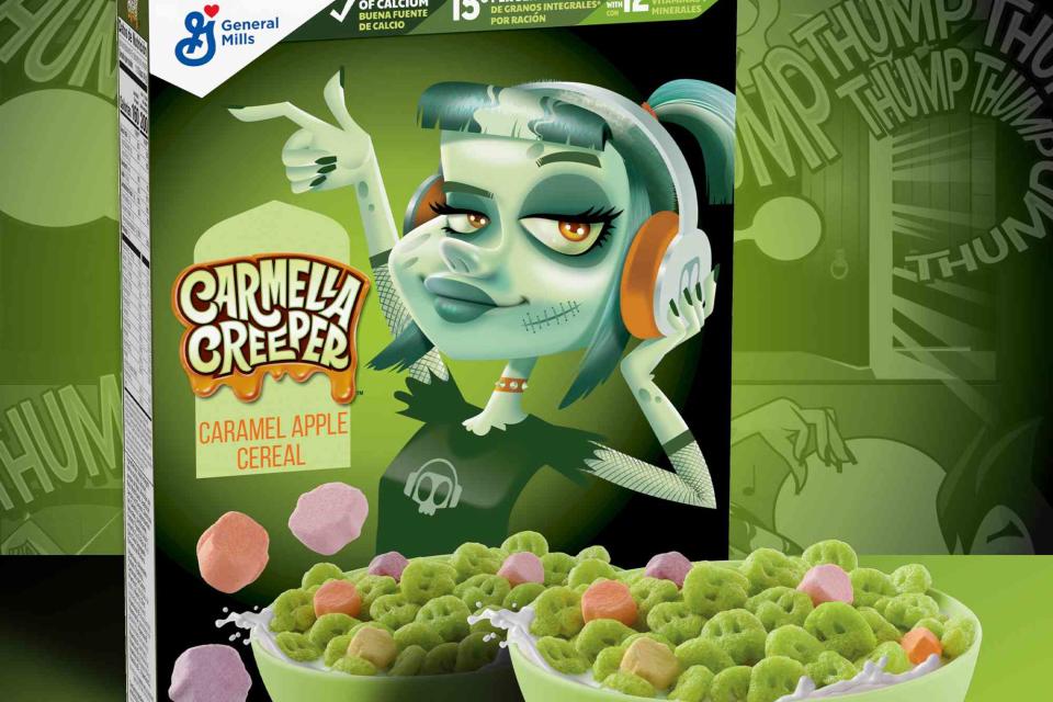 'Carmella Creeper' Cereal Joins Count Chocula and Franken Berry This