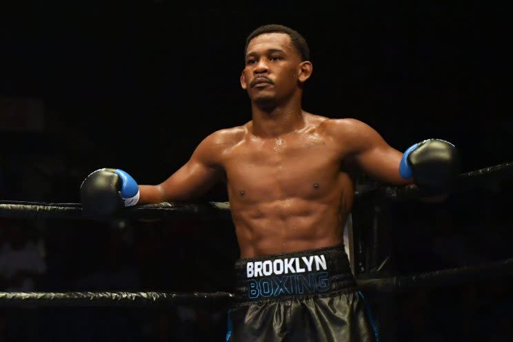 Daniel Jacobs is 32-1 with 29 KOs. He holds the WBA middleweight title. (Getty Images)