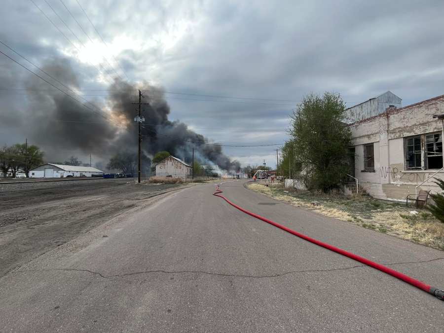 Fire crews respond to structure fire in Rocky Ford 