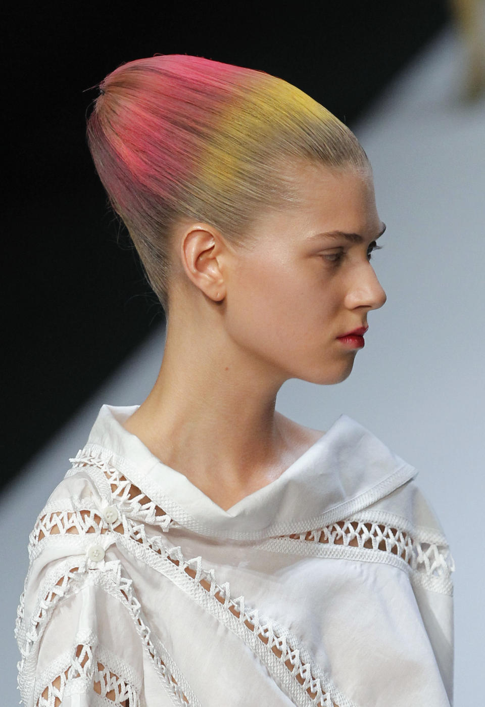 Candy colors at the Issey Miyake Spring/Summer 2012 ready-to-wear show