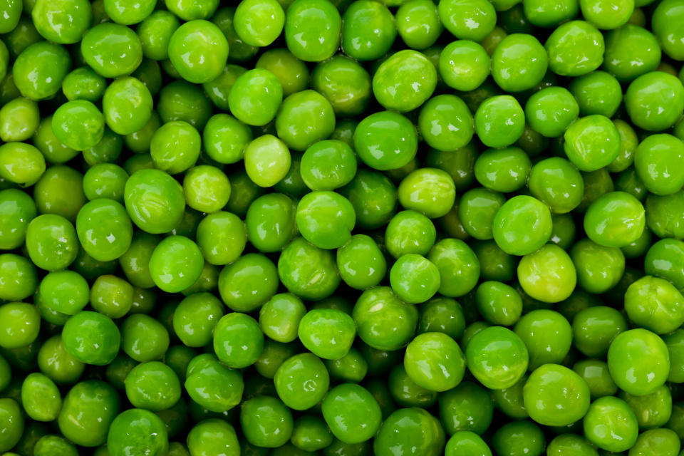 Peas please me, as the Beatles nearly once said