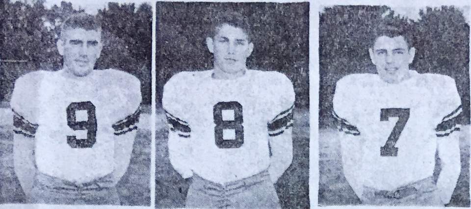 LeRoy Nikolas, Jim Kretchman and Bill Jordan were all key pieces to the 1953 undefeated Northern football team.