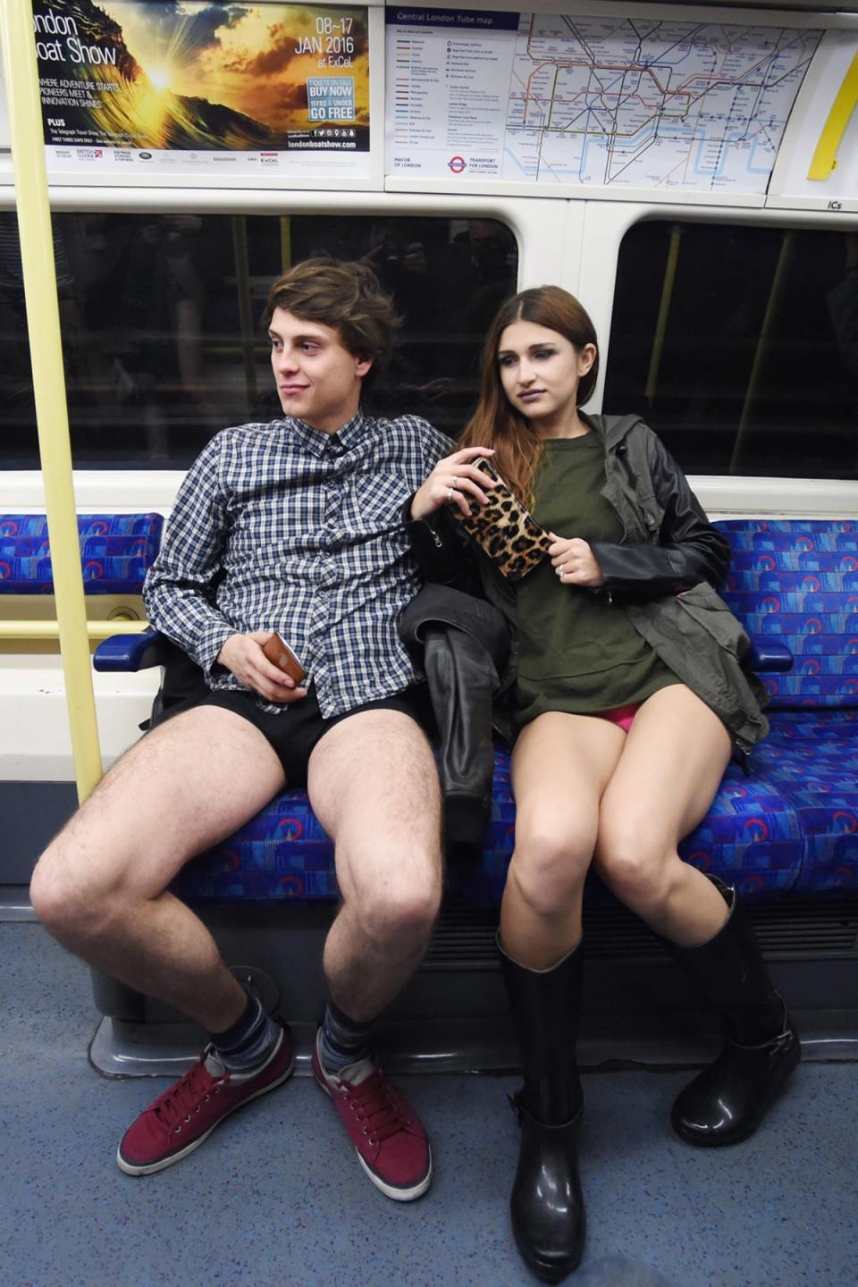 No Trousers Tube Ride returns to London for the first time since 2020