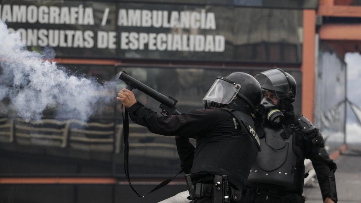 Die Protestwelle begann vor knapp einer Woche. Foto: Juan Diego Montenegro