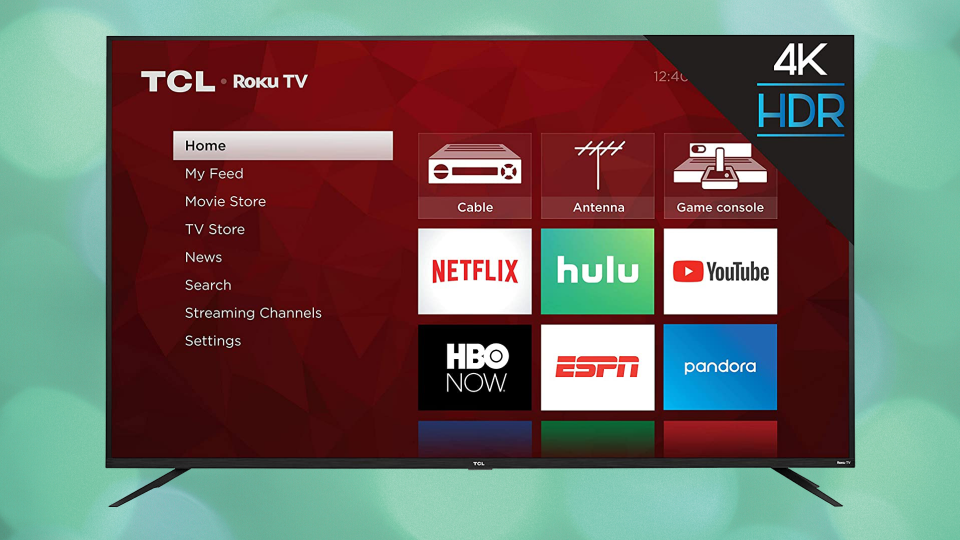 Save $136 on this TCL 65-inch 4K Ultra HD Roku Smart LED TV (65S425). (Photo: TCL)