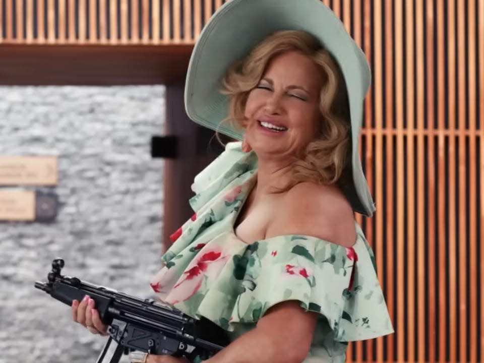 Jennifer Coolidge in "Shotgun Wedding."