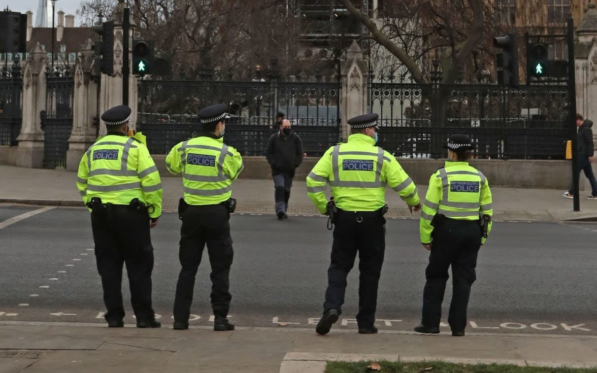 The Metropolitan Police overturned a ban on its officers receiving spare vaccines this week - Luciana Guerra/PA Wire