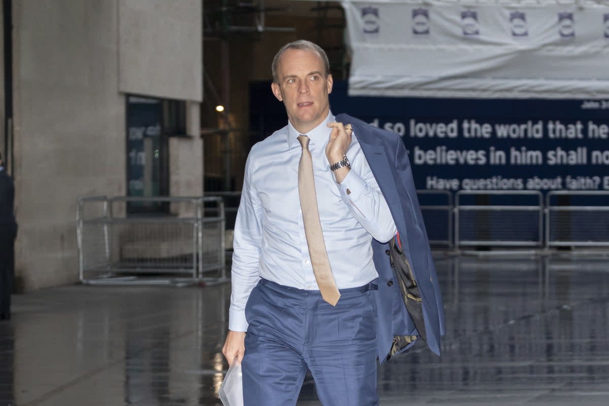 Dominic Raab (Belinda Jiao/PA) (PA Wire)