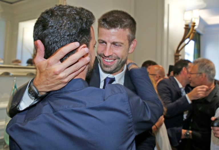 Winning feeling: Gerard Pique