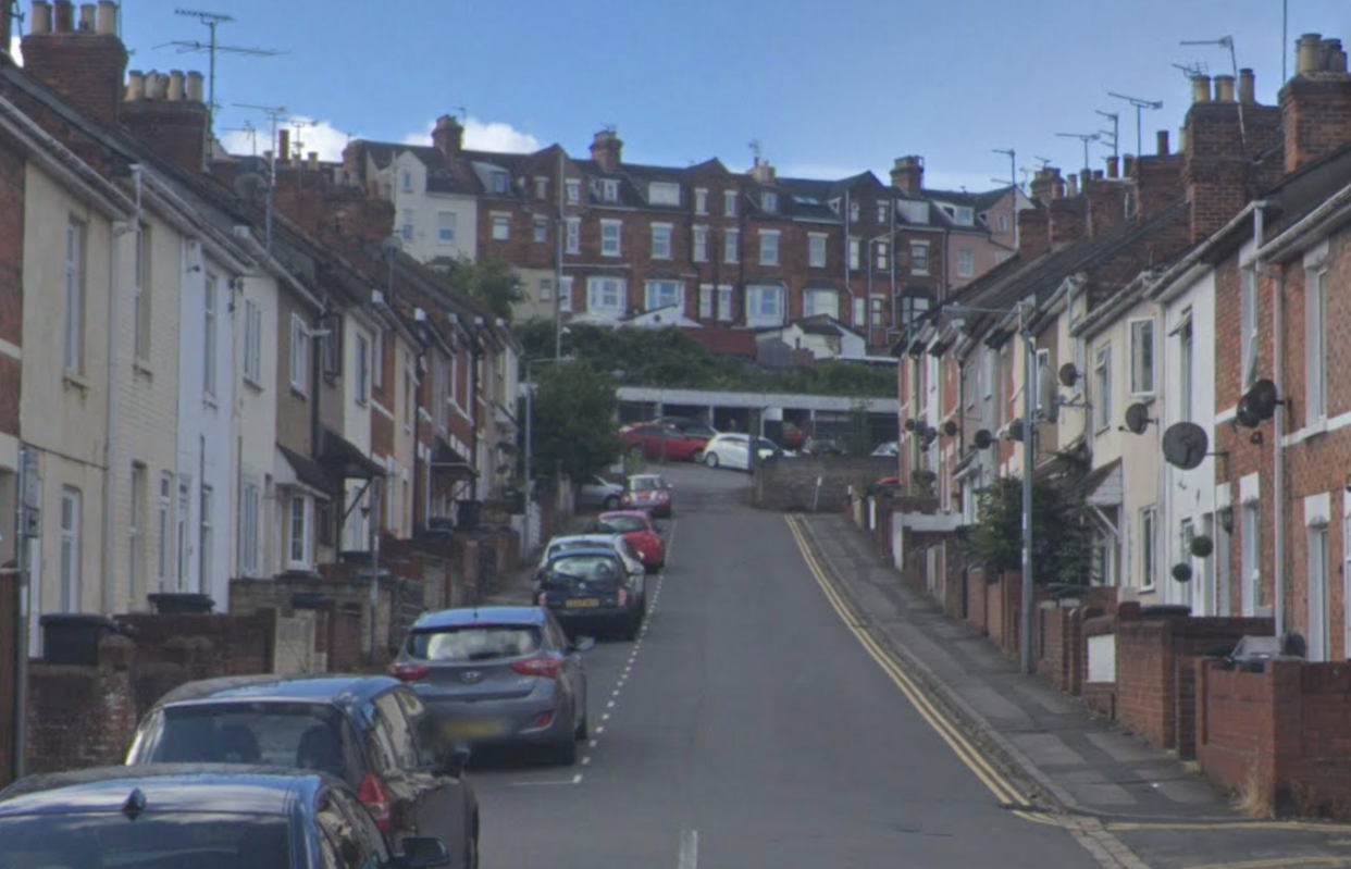 An ambulance crew was also attacked in Morse Street, Swindon on Christmas Day. (Google)