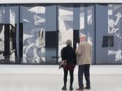 «Guernica Redacted (After Picasso's Guernica)» von Robert Longo. Foto: Malte Christians