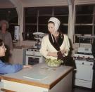 <p>Princess Margaret attends the 1967 opening of the Medical Advisory & Cerebral Palsy Unit in Hounslow.</p>