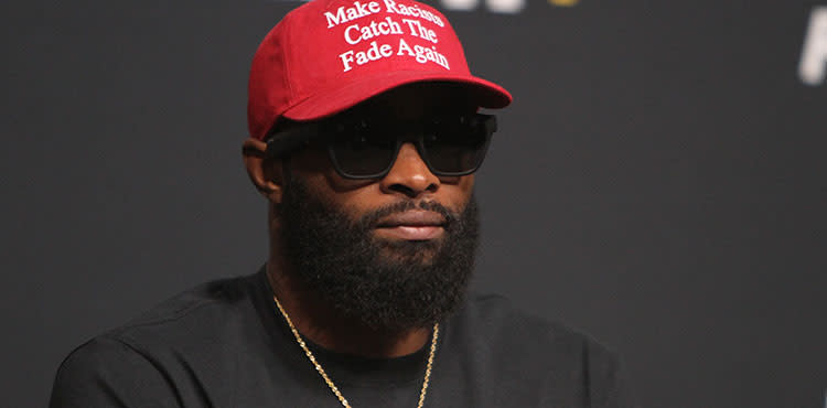 Tyron Woodley at UFC Vegas 11 press conference