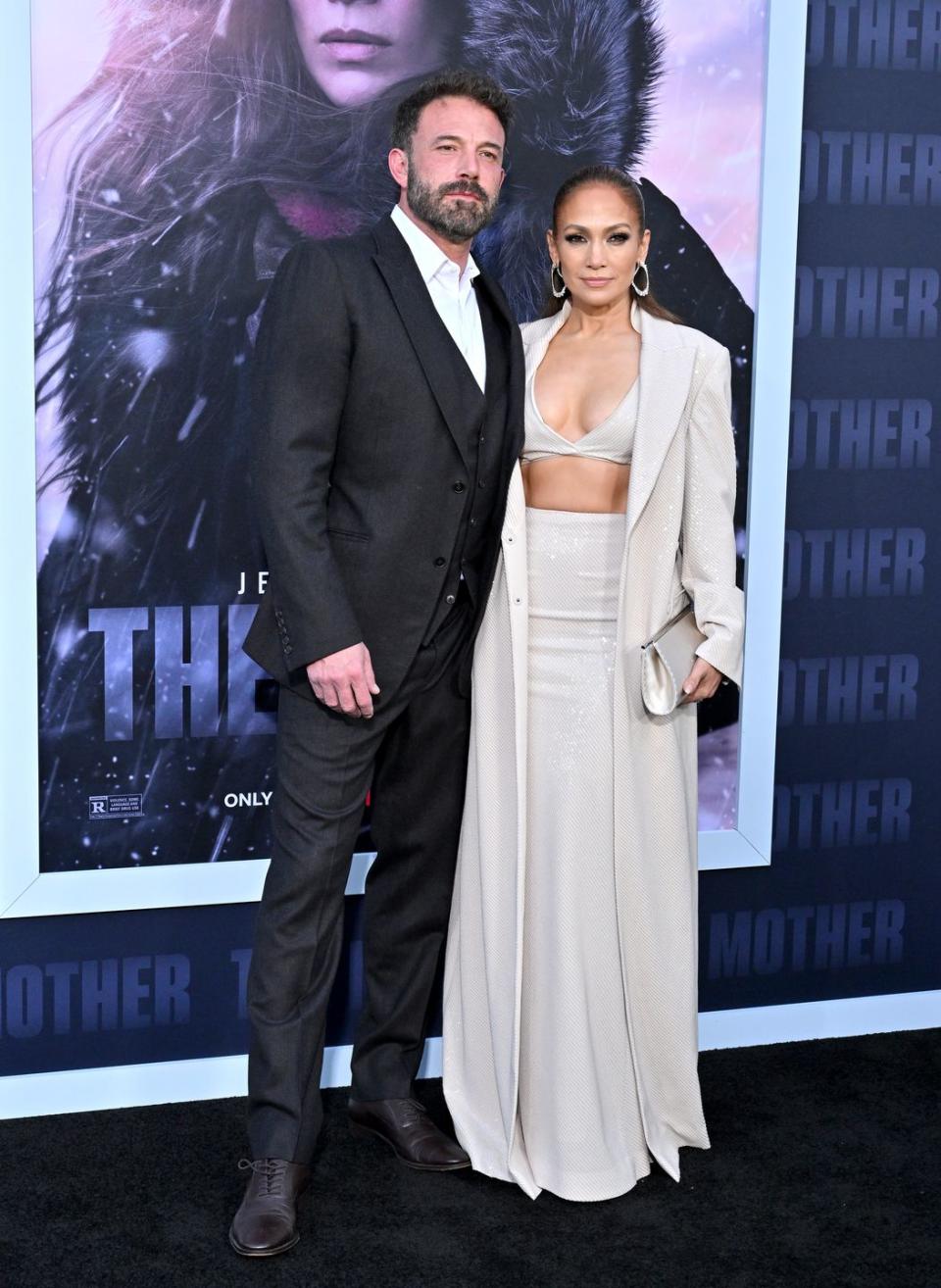 los angeles, california may 10 ben affleck and jennifer lopez attend the los angeles premiere of netflixs the mother at westwood regency village theater on may 10, 2023 in los angeles, california photo by axellebauer griffinfilmmagic