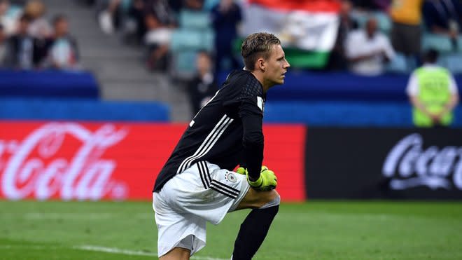 Bernd Leno erlaubte sich gegen Australien zwei Unsicherheiten