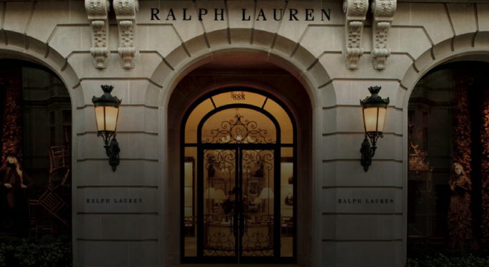 Ralph Lauren utili superiori alle previsioni nel Q1