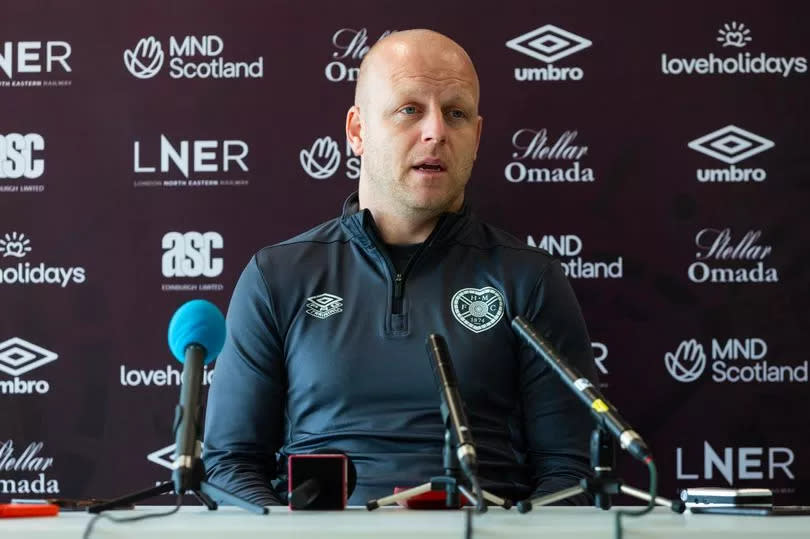 Hearts boss Steven Naismith