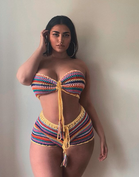 Irina Drézi is empowering women with her body-positive modelling. Photo: Instagram/irenadrezi