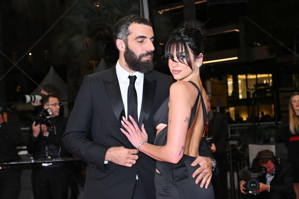 dua lipa romain gavras relationship