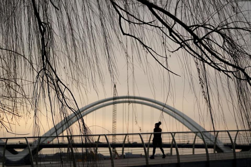 The Frederick Douglass Memorial Bridge in Washington.