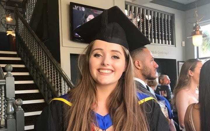 The 22-year-old from Essex was murdered by a man she met on Tinder while travelling in New Zealand in 2018 - Lucie Blackman Trust/PA