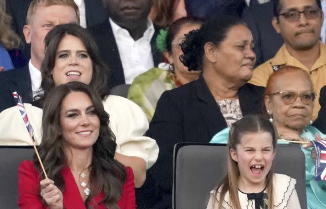 Getty Kate Middleton and Princess Charlotte