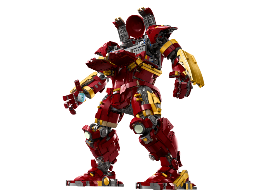 LEGO Hulkbuster with open canopy